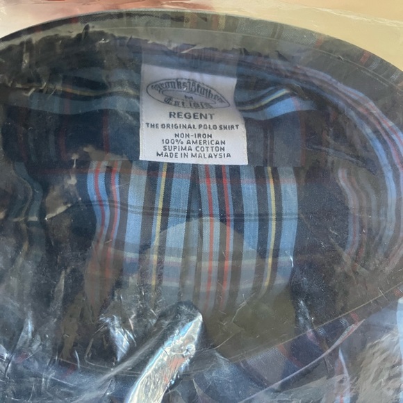 NWT Brooks Brothers Regent Shirt - Plaid - Size Medium - Picture 3 of 4